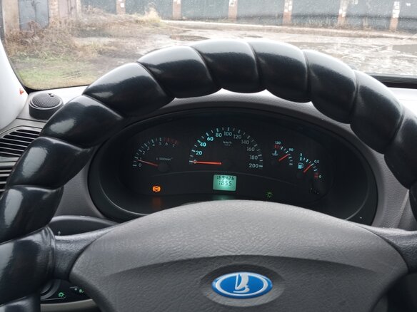 2010 Lada (ВАЗ) Kalina I, красный - вид 8