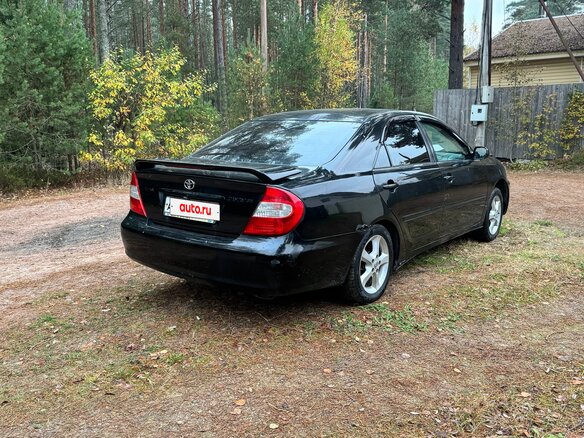 2003 Toyota Camry V (XV30), чёрный - вид 3