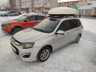 2014 Lada (ВАЗ) Kalina II, серебристый, 409000 рублей, вид 1