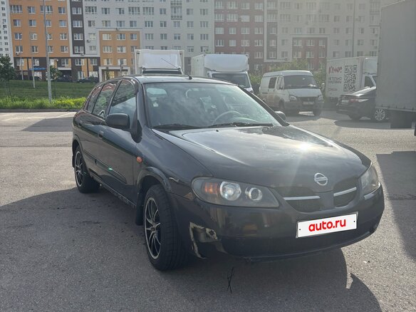 2004 Nissan Almera II (N16) Рестайлинг, чёрный, 210000 рублей - вид 2