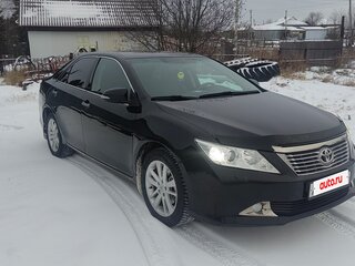 2014 Toyota Camry VII (XV50), чёрный, 1750000 рублей, вид 1