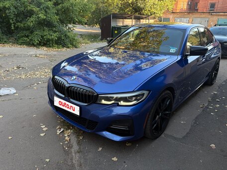 2019 BMW 3 серии 330i xDrive VII (G2x), синий, 3300000 рублей, вид 1
