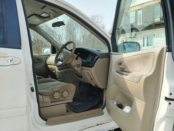 2000 Mazda MPV II (LW), белый, 280000 рублей - вид 6
