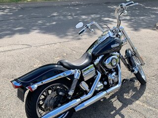 2007 Harley-Davidson Dyna Wide Glide, чёрный, 700000 рублей, вид 3