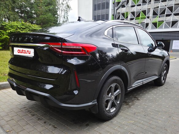 2022 Haval F7x I Рестайлинг, чёрный - вид 6