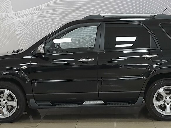 2009 Kia Sportage II Рестайлинг, чёрный, 655000 рублей - вид 5