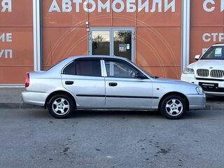2006 Hyundai Accent ТагАЗ II, серебристый, 415000 рублей, вид 4