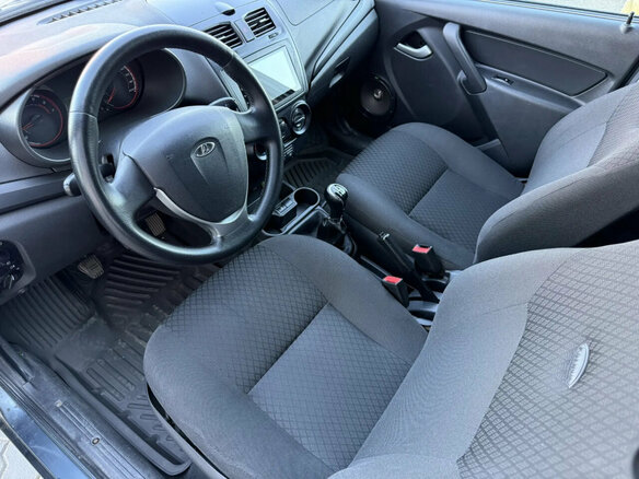 2015 Lada (ВАЗ) Kalina II, серый - вид 6