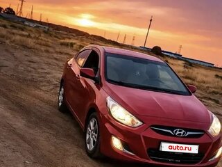 2013 Hyundai Solaris I, красный, 500000 рублей, вид 1