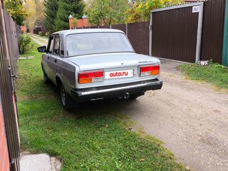 2010 Lada (ВАЗ) 2107, серебристый, 355000 рублей, вид 4