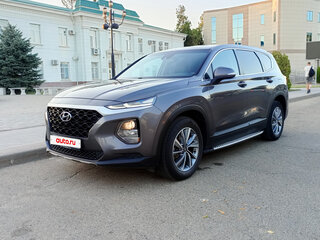 2018 Hyundai Santa Fe IV, серый, 2600000 рублей, вид 3