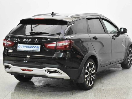 2024 Lada (ВАЗ) Vesta SW Cross I Рестайлинг (NG), чёрный, 1460000 рублей, вид 4