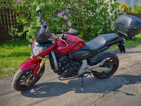 2007 Honda CB 600F Hornet, красный, 420000 рублей, вид 1