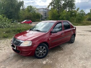 2011 Renault Logan I Рестайлинг, красный, 230000 рублей, вид 1