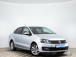 2017 Volkswagen Polo V Рестайлинг, серебристый, 1149000 рублей, вид 1
