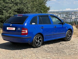 2007 Skoda Fabia I Рестайлинг, синий, 280000 рублей, вид 3