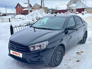 2021 Lada (ВАЗ) Vesta I, чёрный, 1050000 рублей, вид 1