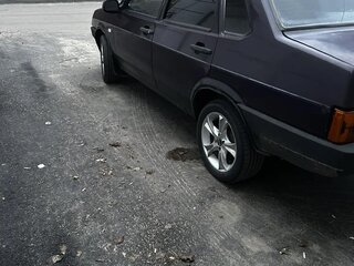 1997 Lada (ВАЗ) 21099, пурпурный, 145000 рублей, вид 4
