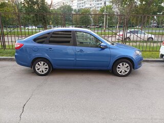 2019 Lada (ВАЗ) Granta I Рестайлинг, синий, 640000 рублей, вид 3