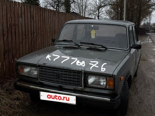 2010 Lada (ВАЗ) 2107, серебристый, 600000 рублей, вид 1