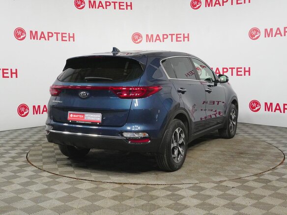 2021 Kia Sportage IV Рестайлинг, синий - вид 5