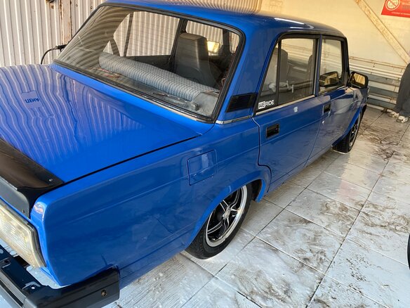 2006 Lada (ВАЗ) 2107, синий, 140000 рублей - вид 5