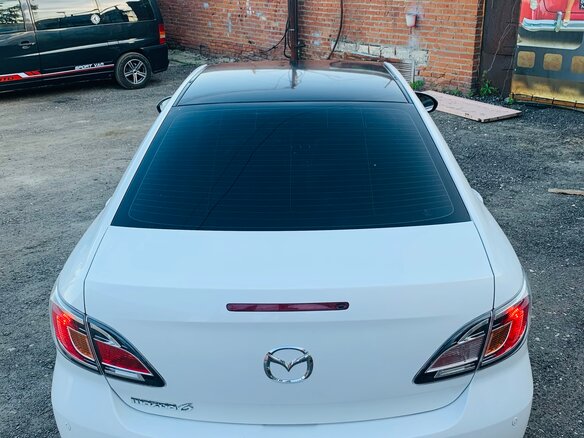 2011 Mazda 6 II (GH) Рестайлинг, белый - вид 12