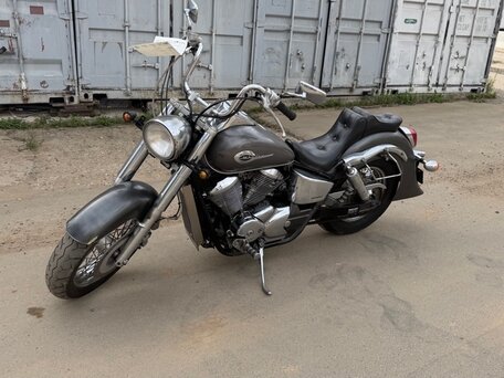 1999 Honda VT 400, серебристый, 359000 рублей, вид 1