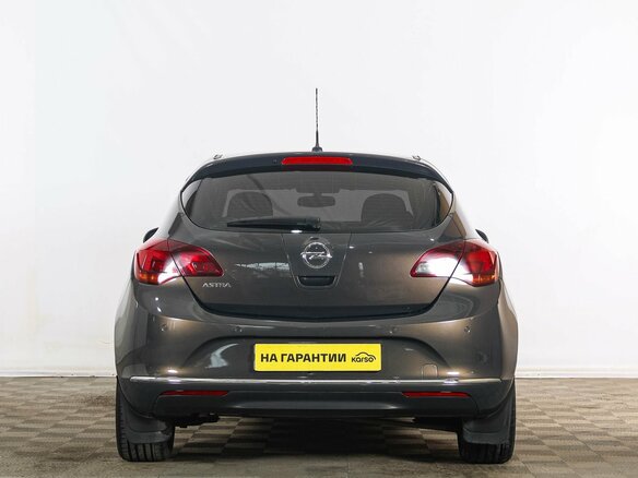 2012 Opel Astra J Рестайлинг, серый, 919000 рублей - вид 4