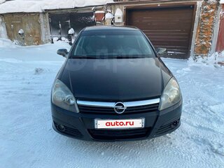 2006 Opel Astra H Рестайлинг, чёрный, 350000 рублей, вид 2