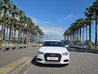 2018 Audi A3 III (8V) Рестайлинг, белый, 1500000 рублей, вид 3