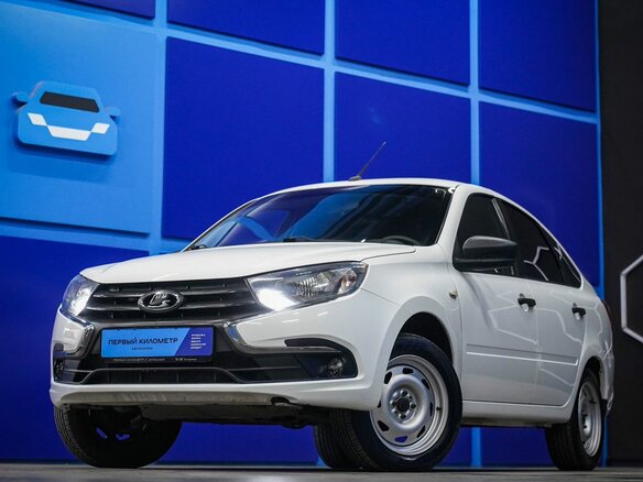 2019 Lada (ВАЗ) Granta I Рестайлинг, белый, 485000 рублей
