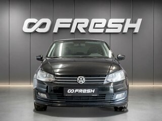 2016 Volkswagen Polo V Рестайлинг, чёрный, 1350000 рублей, вид 3