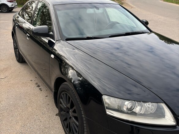 2008 Audi A6 III (C6), чёрный, 615000 рублей - вид 2