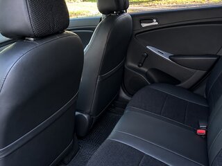 2015 Hyundai Solaris I Рестайлинг, белый, 549000 рублей, вид 5