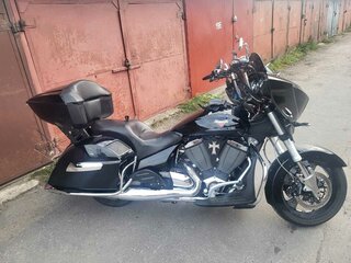 2015 Victory Cross Country, чёрный, 1200000 рублей, вид 2