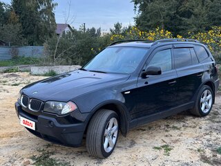 2005 BMW X3 30i I (E83), чёрный, 790000 рублей, вид 3