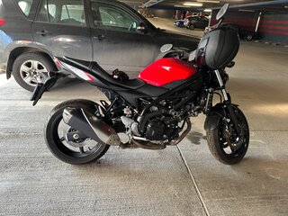 2017 Suzuki SV 650, красный, 650000 рублей, вид 4