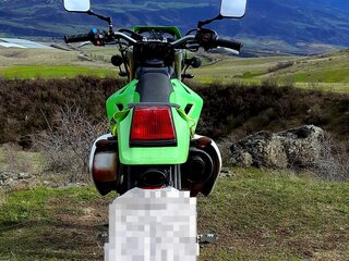 2005 Kawasaki KLX 250, зелёный, 325000 рублей, вид 5