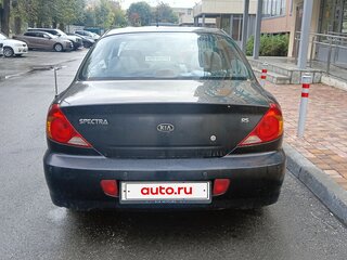 2008 Kia Spectra I Рестайлинг 2, чёрный, 350000 рублей, вид 4