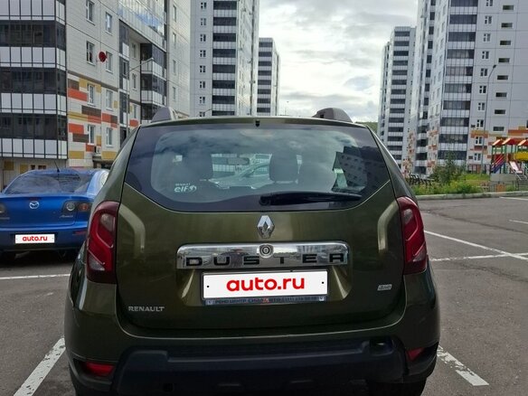 2016 Renault Duster I Рестайлинг, зелёный, 1480000 рублей - вид 3
