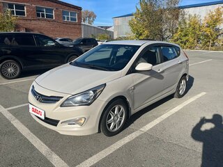 2014 Hyundai Solaris I Рестайлинг, бежевый, 1100000 рублей, вид 1