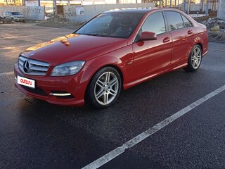 2011 Mercedes-Benz C-Класс 180 BlueEFFICIENCY III (W204), красный, 990000 рублей, вид 1