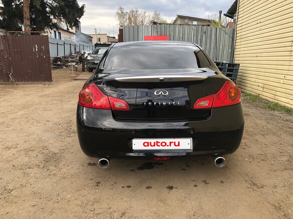 2012 Infiniti G25 IV, чёрный, 1200000 рублей - вид 5