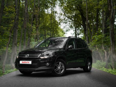 2012 Volkswagen Tiguan I Рестайлинг, чёрный, 1100000 рублей, вид 1