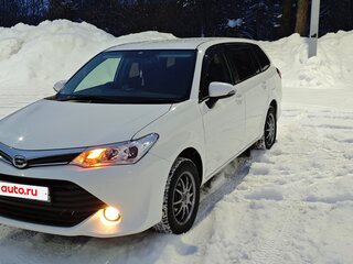 2016 Toyota Corolla Fielder XI (E160, E170, E180) Рестайлинг 1, белый, 1250000 рублей, вид 3