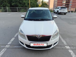 2013 Skoda Fabia II Рестайлинг, белый, 625000 рублей, вид 4