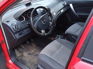 2008 Chevrolet Aveo I Рестайлинг, красный, 310000 рублей, вид 5