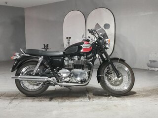 2006 Triumph Bonneville T100, чёрный, 661000 рублей, вид 5