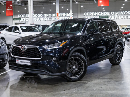 2020 Toyota Highlander IV (XU70), чёрный, 4999700 рублей, вид 1